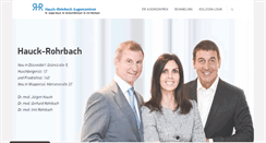 Desktop Screenshot of hauck-rohrbach.de